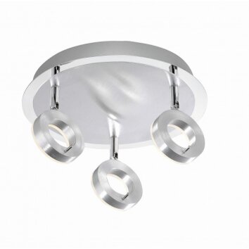 Paul Neuhaus SILEDA Plafondlamp Aluminium, 3-lichts