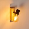 Barbengo Wandlamp Hout licht, Zwart, 1-licht