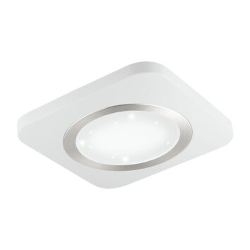 Eglo PUYO-S Opbouw verlichting LED Nikkel mat, Wit, 1-licht