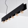 Fria Hanglamp Zwart, 6-lichts