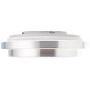 Brilliant Vilma Plafondlamp LED Zilver, 1-licht, Afstandsbediening, Kleurwisselaar