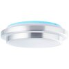 Brilliant Vilma Plafondlamp LED Zilver, 1-licht, Afstandsbediening, Kleurwisselaar