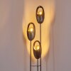 Lamington Staande lamp Zwart, Zilver, 3-lichts