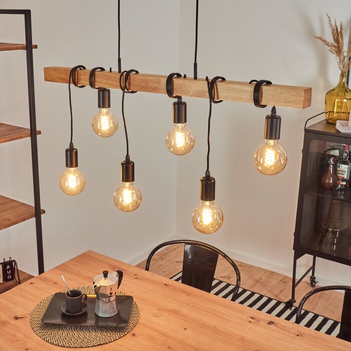 Mantigan Hanglamp, 6-lichts