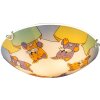 Globo Kiddy Plafondlamp Wit, 2-lichts
