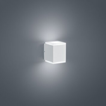 Helestra Kibo Buiten muurverlichting LED Wit, 2-lichts