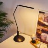 Winnipeg Klemlamp LED Zwart, 1-licht