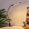 Winnipeg Klemlamp LED Zwart, 1-licht