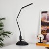 Winnipeg Klemlamp LED Zwart, 1-licht