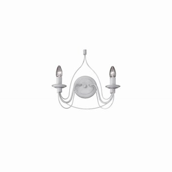 Ideallux CORTE Muurlamp Wit, 2-lichts