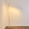 Santa Marta Staande lamp LED Nikkel mat, 1-licht
