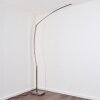 Santa Marta Staande lamp LED Nikkel mat, 1-licht