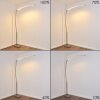 Santa Marta Staande lamp LED Nikkel mat, 1-licht