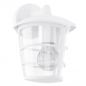 Eglo ALORIA Buitenmuur verlichting Wit, 1-licht