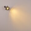 Jonsered Wandlamp LED Grijs, Zwart, stenen uiterlijk, 1-licht