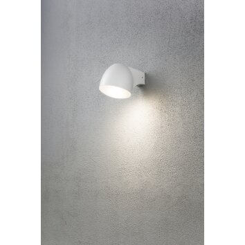 Konstsmide Ferrera Muurlamp LED Wit, 1-licht