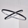 Canisteo Hanger LED Zwart, 2-lichts