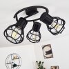 Gainesville Plafondlamp Zwart, 3-lichts