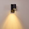 Froslev Buiten muurverlichting LED Zwart, 1-licht, Bewegingsmelder