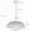 Steinhauer Mexlite Hanglamp Wit, 1-licht