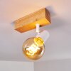 Barbengo Plafondlamp Hout licht, 1-licht