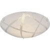 Globo FERDI Plafondlamp LED Chroom, 1-licht