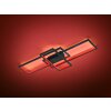 Trio THIAGO Plafondlamp LED Antraciet, 1-licht, Afstandsbediening, Kleurwisselaar