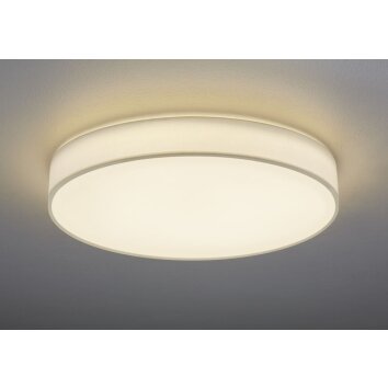 Trio Lugano Plafondlamp LED Wit, 1-licht, Afstandsbediening