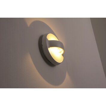 Globo ELARA Buiten muurverlichting LED Wit, 1-licht