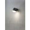 Konstsmide Ferrera Muurlamp LED Zwart, 1-licht