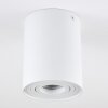 Quimper Plafondlamp Wit, 1-licht