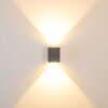 Orsa Buiten muurverlichting LED Grijs, 2-lichts