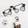 Gainesville Plafondlamp Zwart, 4-lichts