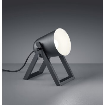 Reality MARC Tafellamp Zwart, 1-licht
