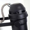 Lichinga Wandlamp Zwart, 1-licht