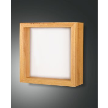 Fabas Luce Window Muurlamp LED Bruin, 1-licht