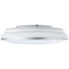 Brilliant Visitation Plafondlamp LED Zilver, 1-licht, Afstandsbediening, Kleurwisselaar