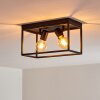 Ryssby Plafondlamp Zwart, 2-lichts