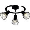 Brilliant Elhi Spot lamp spiraal Zwart, 3-lichts