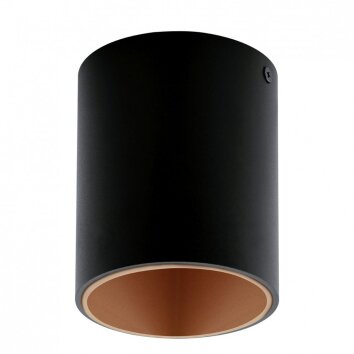 Eglo POLASSO Plafondlamp LED Koperkleurig, Zwart, 1-licht