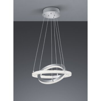 Reality CHALET Hanger LED Chroom, 1-licht