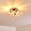 Cancun Plafondlamp Bruin, 3-lichts