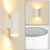 Brachy Buiten muurverlichting LED Wit, 2-lichts