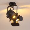 Lichinga Plafondlamp Zwart, 1-licht
