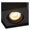 Lucide TUBE downlight Zwart, 1-licht