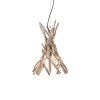 Ideallux DRIFTWOOD Hanger Hout licht, 1-licht