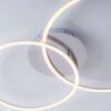 Leuchten-Direkt IVANKA Plafondlamp LED Nikkel mat, 1-licht