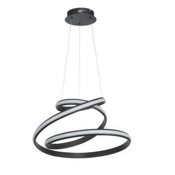 WOFI TESS Hanglamp LED Zwart, 1-licht