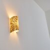Pordenone Muurlamp Goud, 1-licht