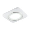 Eglo PUYO-S Opbouw verlichting LED Nikkel mat, Wit, 1-licht